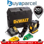 Dewalt DCLE34021D2 XR Compact Cross Line Green Laser 18V 2 x 2.0Ah Li-ion + Case