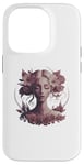 Coque pour iPhone 14 Pro Sculpture Femme Femmes Autonomisation Fleurs