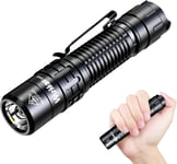 TD02 Led Flashlight,2000 Lumen Pocket Flashlight Rechargeable.Super Bright Compact Flashlights with Luminus SST40 LED for Outdoor and Indoor Activities.[G668]