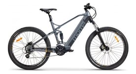 Vtt electrique tout suspendu moma bikes e mtb 27 5   shimano altus 8v gris