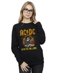 AC/DC Women's Give The Dog A Bone Sweatshirt Black X-Large