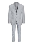 Jack & Jones Men's Jprsolaris Suit Noos, Cashmere Blue/fit: Super Slim, 52