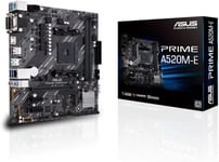 Prime A520M-E Carte Mère Amd A520 Ryzen Am4 Micro Atx (M.2, 1 Gb Ethernet, Hdmi/Dvi/D-Sub, Sata 6 Gbps, Usb 3.2 Gen 2 Type-A)