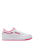 Reebok Kids' Club C Revenge Trainers, White/Pink