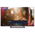 TELE System Smart TV 43 pouces 4K UHD TS43FL4KSMV13, Certifié TivùSat 4K UHD CAM, Double télécommande, HbbTV, HDR10 HLG, frameless.