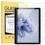 Gerutek Lot de 2 Verre Trempé pour Microsoft Surface Pro 11/Pro 10/Pro 9/Pro 8/Pro X, 13 Pouces, 9H Dureté, Anti Rayures, sans Bulles, Haute Définition, Protection Écran pour Surface Pro 11/Pro 10 13"