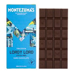 Montezuma's Lordy Lord, 70% Cocoa, Dark Chocolate With Cocoa Nibs, Gluten Free & Naturally Vegan, 90g Bar , Pack of 1