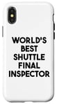 iPhone X/XS World's Best Shuttle Final Inspector Case