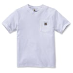 Carhartt - T-shirt poche manches courtes homme 103296 - Blanc - l - Blanc