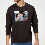 Sweat Homme Leia Han Solo Love (Star Wars) - Noir - M