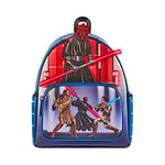 Loungefly - Disney - Star Wars - Darth Maul Villains - Sac à dos - Amazon Exclusive - Premium Vegan Leather - Idée cadeau - Marchandise officielle - pour garçons, filles, hommes et femmes