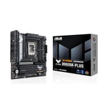 ASUS TUF Gaming B860M-PLUS, Carte mère Intel mATX, 12+1+2+1 étapes d'alimentation DrMOS 80A, DDR5, PCIe 5.0, 3 emplacements M.2, Realtek 2,5 Go Ethernet, DisplayPort, HDMI, USB 20 Gbps Type-C