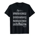 Mozart's Requiem - Classical music lover T-Shirt