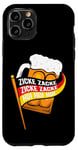 Coque pour iPhone 11 Pro Oktoberfest Zicke Zacke Hoi Drapeau allemand Fête