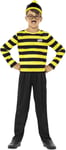 Smiffys Officially Licensed Wheres Wally Odlaw Costume