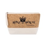 Trousse de maquillage pochette reine de beaute personnalisee