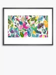 John Lewis bluebellgray 'Mode' Floral Framed Print & Mount, 60 x 80cm, Multi