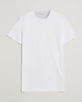 Derek Rose Pima Cotton Crew Neck T-Shirt White