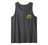 AUSTRALIA KANGAROO AND EMU COAT OF ARMS AUS AUSSIE SPORTS Tank Top