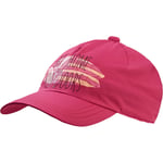 Jack Wolfskin Boys & Girls Supplex Shoreline Wicking Baseball Cap - Pink - Size Small