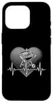 Coque pour iPhone 16 Pro Heartbeat Barbecue pour extérieur