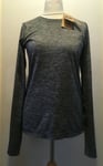 ASICS Womens Race Seamless Long Sleeve Top Medium BNWT £51.95 Performance Black