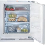 Hotpoint HBUFZ011 91L Low Frost Integrated Undercounter Freezer - White