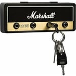 Marshall Porte-clés mural JCM800 Porte-clés de guitare Crochet Porte-clés Fixation à domicile avec 4 porte-clés Porte-clés, Noir, Ensoleillé