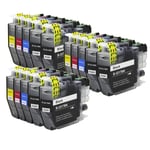 15 Printer Ink Cartridges (Set+Bk) to use with Brother MFC-J5335DW & MFC-J6530DW