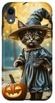 Coque pour iPhone XR Midnight Meowgic : Witchy Whiskers