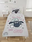 Single Bed Duvet Cover Set Shaun The Sheep This Sheep Loves To Sleep Reversible