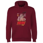 Star Wars Empire Strikes Back Kanji Poster Hoodie - Burgundy - L - Burgundy