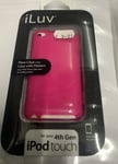 Case for iPod Touch 4th Generation Perfect Fit iLuv - Pink Patterned - Free P&P!