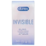 Préservatifs Durex Invisible XL, 10 pieces