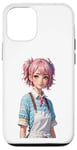 Coque pour iPhone 12/12 Pro Pink Pixie Cutie