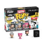 Funko Bitty Pop! Friends - Monica As Catwoman 4PK - Monica Geller™ (Halloween Costume), Ross Geller™ (Halloween Costume), Chandler Bing™ (Halloween Costume) et Une Mini-Figurine Mystère en Surprise