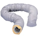 Gaine souple VMC PVC isolée - UNELVENT - Ø160mm - longueur 6m - Gris - Simple flux