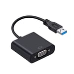 USB to VGA Adapter,Updated USB 3.0 to VGA Adapter Multi-Display Video Converter Compatible with PC Laptop Windows 7/8/8.1/10,Desktop, Laptop, PC, Monitor, Projector, HDTV