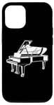 Coque pour iPhone 12/12 Pro Grand piano