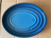 Le Creuset Stoneware Oval Spoon Rest - Marseille (New)