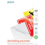 Lamineringslomme PAVO A4 100my (100)