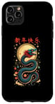 Coque pour iPhone 11 Pro Max 2025 Chinese New Year Dragon Art - Lunar Celebration Design