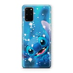 ERT GROUP Coque de téléphone Portable pour Samsung S20 Plus / S11 Original et sous Licence Officielle Disney Motif Stitch 002 Parfaitement adapté à la Forme du téléphone Portable, Coque en TPU