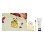 Marc Jacobs Womens Daisy Eau de Toilette 100ml + 10ml and Body Lotion 75ml Gift Set - One Size