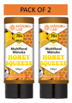 Genuine Flavoured Manuka Honey Lemon 70+ MGO 330g - Pack of 2