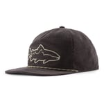 Patagonia Fly Catcher Hat - Fitz Roy Trout: Ink Black