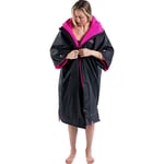 Dryrobe Advance Changing Robe Pink Short Sleeve Waterproof Fleece Swimming Mens