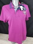 Ocean Star Polo Tennis T Shirt Ladies Knitted Top Size Small UK 10 RRP £70 A6211