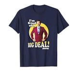 Anchorman Ron Burgundy Kind Of A Big Deal Circle Portrait T-Shirt