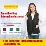 Electric Heated Vest USB Washable Heating Vest Winter Heating Jacket UK